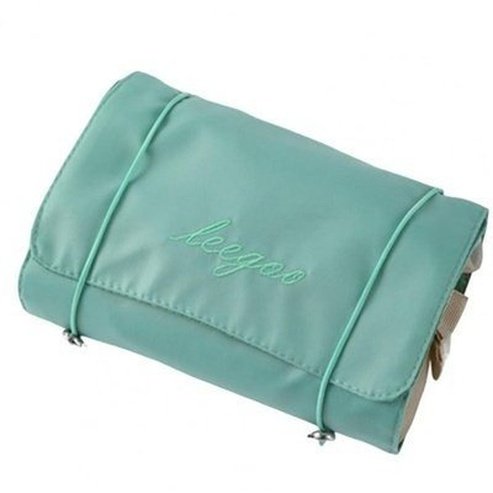 Separable Cosmetic Bag Household Storage Bags Green Foldable Useful 4 in 1 Mesh Separable Cosmetic Bag - Dondepiso