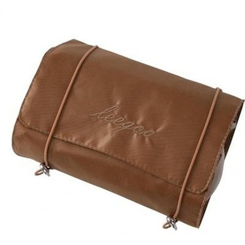 Separable Cosmetic Bag Household Storage Bags Khaki Foldable Useful 4 in 1 Mesh Separable Cosmetic Bag - Dondepiso