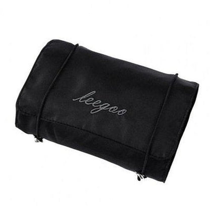 Separable Cosmetic Bag Household Storage Bags Black Foldable Useful 4 in 1 Mesh Separable Cosmetic Bag - Dondepiso