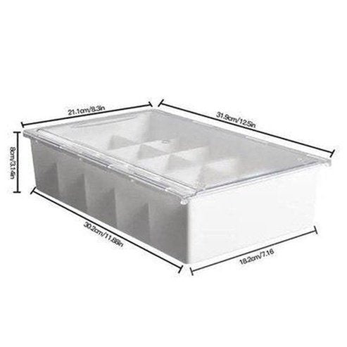 Multicell Sock Box Household Storage Containers 15 Grids Box Underwear Organizer – Dondepiso