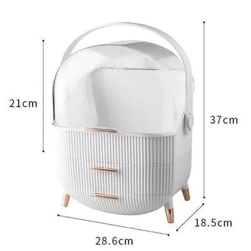 Fashion Cosmetic Box Household Storage Containers  Beauty Cosmetic Organizer Makeup Storage Box – Dondepiso