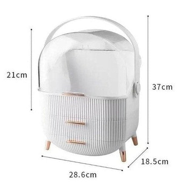 Fashion Cosmetic Box Household Storage Containers Beauty Cosmetic Organizer Makeup Storage Box – Dondepiso