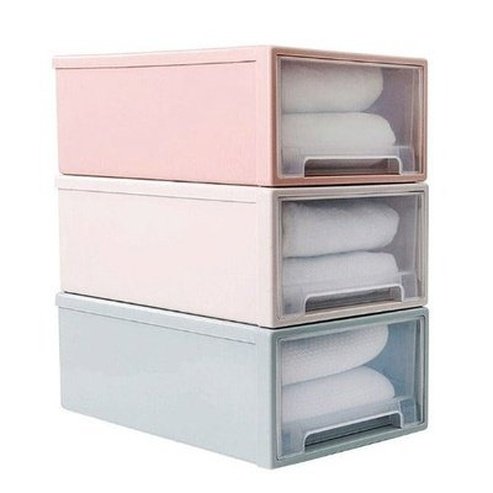 Stackable Storage Drawers Household Storage Containers Large Capacity Stackable Containers Type Drawer – Dondepiso 