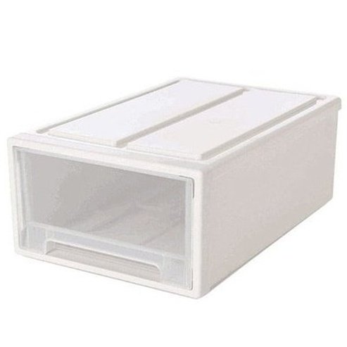 Stackable Storage Drawers Household Storage Containers White Large Capacity Stackable Containers Type Drawer – Dondepiso 
