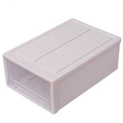 Stackable Storage Drawers Household Storage Containers Beige Large Capacity Stackable Containers Type Drawer – Dondepiso 