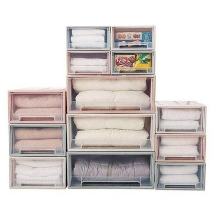 Stackable Storage Drawers Household Storage Containers Large Capacity Stackable Containers Type Drawer – Dondepiso 