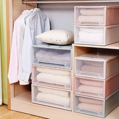 Stackable Storage Drawers Household Storage Containers Large Capacity Stackable Containers Type Drawer – Dondepiso 