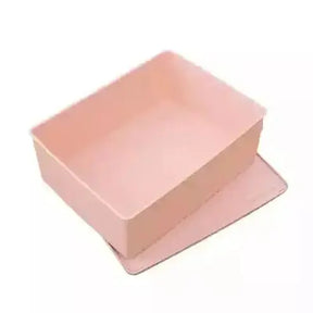 Plastic Underwear Storage Box Household Storage Containers Pink C Multi Grid Underwear Organizer Storage Box – Dondepiso