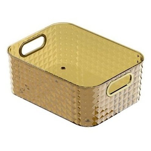 Sundries Desktop Storage Box Household Storage Containers Orange Transparent Sundries Desktop Storage Box · Dondepiso