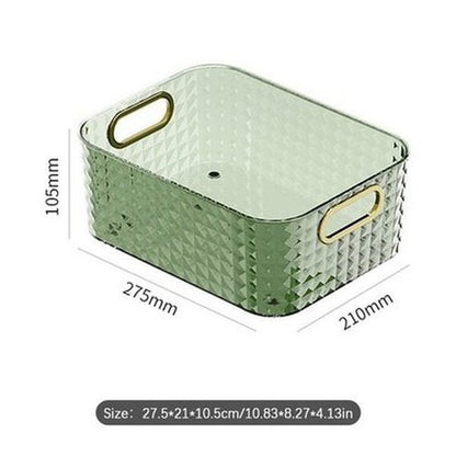 Sundries Desktop Storage Box Household Storage Containers Transparent Sundries Desktop Storage Box · Dondepiso