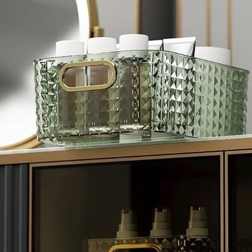 Sundries Desktop Storage Box Household Storage Containers Transparent Sundries Desktop Storage Box · Dondepiso