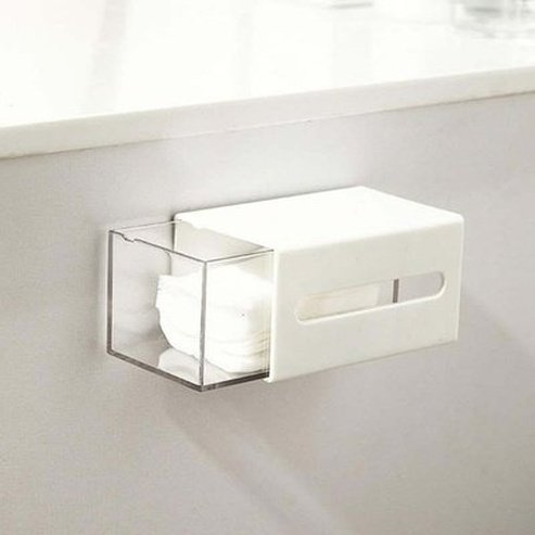 Drawer Storage Box Household Storage Drawers White Drawer Storage Organizer Wall Box Holder – Dondepiso