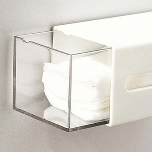 Drawer Storage Box Household Storage Drawers White Drawer Storage Organizer Wall Box Holder – Dondepiso