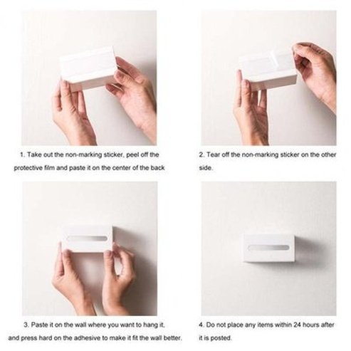 Drawer Storage Box Household Storage Drawers White Drawer Storage Organizer Wall Box Holder – Dondepiso