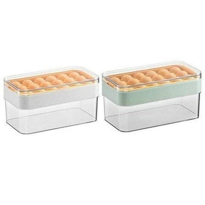 Ice Cube Mold Box Ice Cube Trays Multi-Grid Ice Cube Box Reusable Mold · Dondepiso