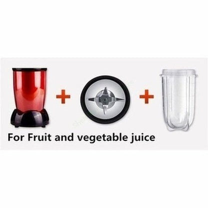 Electric Fruit Juicer Juicers Red 2 Cups 2 Blades Electric Fruit Juicer · Dondepiso