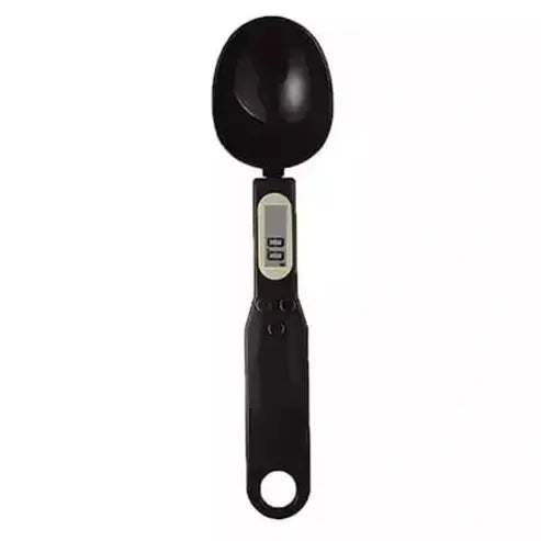 Digital spoon scale Kitchen Scales Black Digital Electronic Kitchen Scale Spoon - Dondepiso