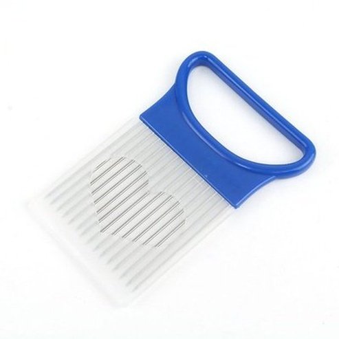 Onion Cutting Needle Kitchen Slicers Random Color Cutting Fork for Fruits and Vegetables · Dondepiso
