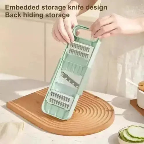 Hand Food Grade Vegetable Slicer. Multipurpose Sharp Hand Protection Comfortable Handle Labor-Saving Slicing