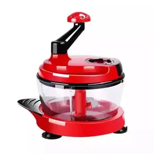 Manual Food Box Blade Kitchen Slicers Red Manual Food Processor Box Steel Blade · Dondepiso