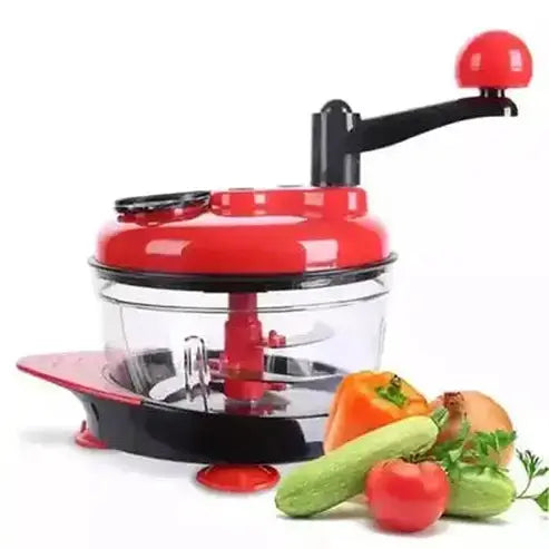 Manual Food Box Blade Kitchen Slicers Red Manual Food Processor Box Steel Blade · Dondepiso