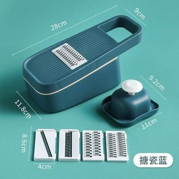Kitchen Slicer Cutter Kitchen Slicers Blue Multi-Function Kitchen Slicer For Vegetables · Dondepiso