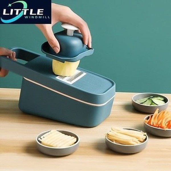 Kitchen Slicer Cutter Kitchen Slicers Blue Multi-Function Kitchen Slicer For Vegetables · Dondepiso