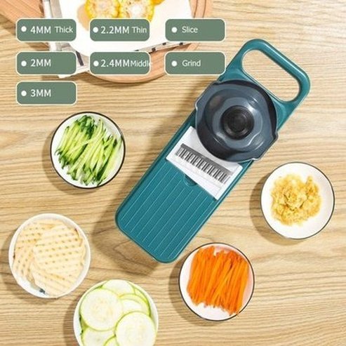 Slicer Onion Cheese Grater Kitchen Slicers Green Multifunction Vegetable Cutter Onion Cheese Grater · Dondepiso