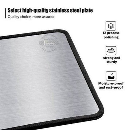Stainless-Steel Cooking Oil Splash Folding Screen Protector, Stainless-Steel Oil Splatter Protective Screen