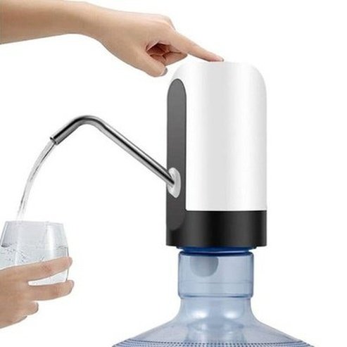 Mini Water Bottle Pump Kitchen Tools & Utensils White Portable Electric Mini Water Bottle Pump · Dondepiso