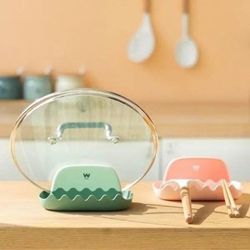 Pot Lid Holder and Cookware Storage 