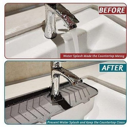 Silicone Sink Guard Mat Kitchen Utensil Holders & Racks Silicone Sink Splash Guard Drip Mat · Dondepiso