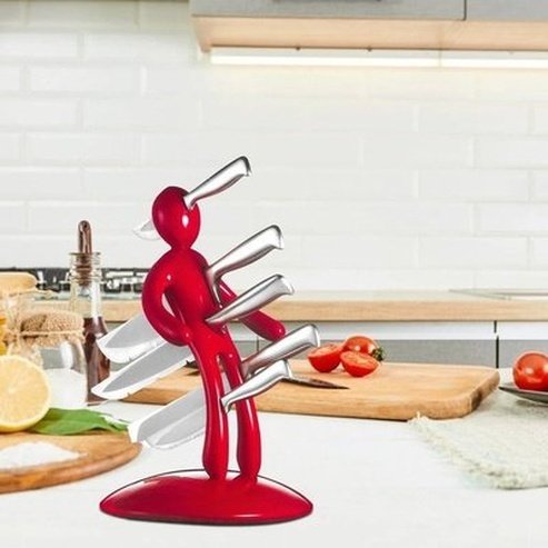 Slashed Humanoid Knife Holder Knife Blocks & Holders Slashed Humanoid Knife Holder · Dondepiso