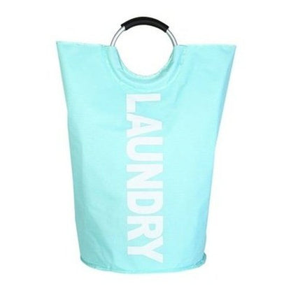 Cloth Laundry Basket Laundry Baskets for sky Blue Oxford Cloth Laundry Basket with Handle · Dondepiso