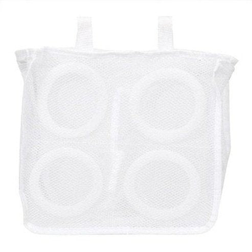 Mesh Laundry Bag Laundry Wash Bags & Frames White Mesh Laundry Wash Bags for Protective Underwear – Dondepiso