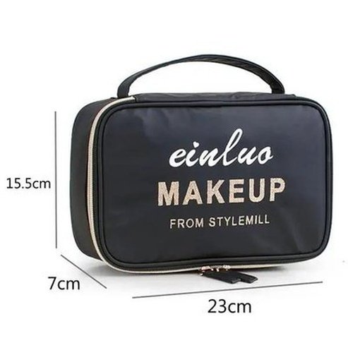 Cosmetic Toiletry Bag Luggage & Bags Black Large Capacity Cosmetic Toiletry Bag – Dondepiso
