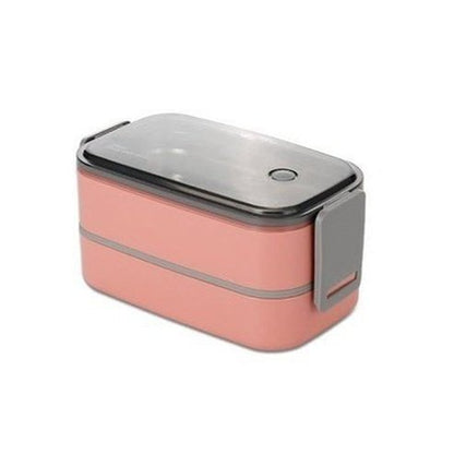 Portable Lunch Box Food Lunch Boxes & Totes Pink / Double Portable Lunch Box Food Insulation · Dondepiso