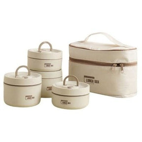 Sealed Food Box Kit Lunch Boxes & Totes 4 layer 2 Sealed Food Box Kit With Storage Bag · Dondepiso