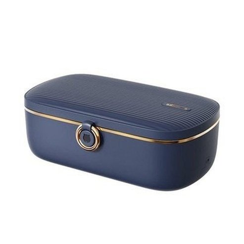 Steel Electric Lunch Box Lunch Boxes & Totes Blue Thermal Insulation Steel Electric Lunch Box - Dondepiso