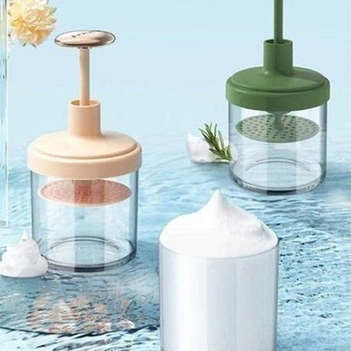1PC Portable Face Wash Foam Machine Shampoo Body Soap Foam Machine Facial Cleanser Foam Cup Facial Cleansing Tools. Personal Care. Cosmetics. Type: Makeup Tools.