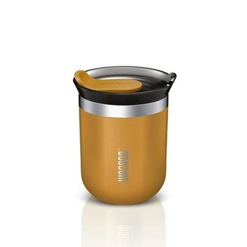 Vacuum Insulated Coffee Mug Mugs Amber Yellow 180ml Stainless-Steel Vacuum Insulated Coffee Mug · Dondepiso