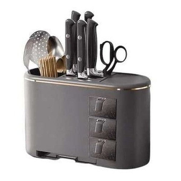 Multifunctional Countertop Deluxe Knife Storage Block