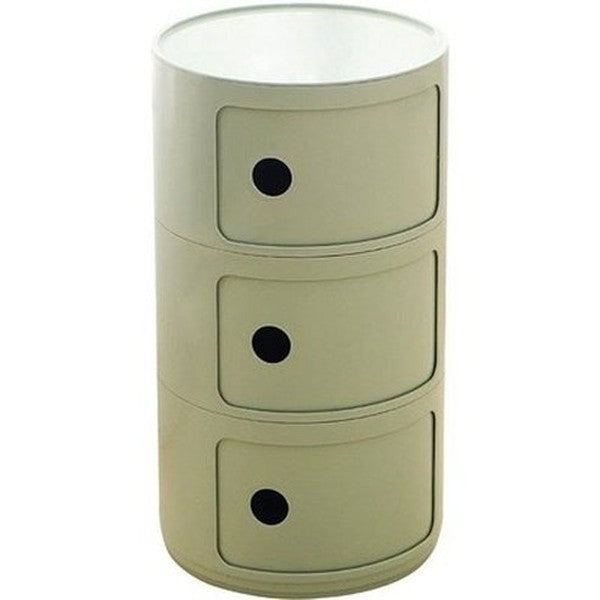 Round Modern Nightstand Nightstands Round Modern Nightstand With Drawers · Dondepiso