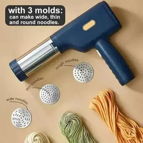 Mini Electric Noodle Press Pasta Makers Blue Mini Electric Noodle Maker Press · Dondepiso