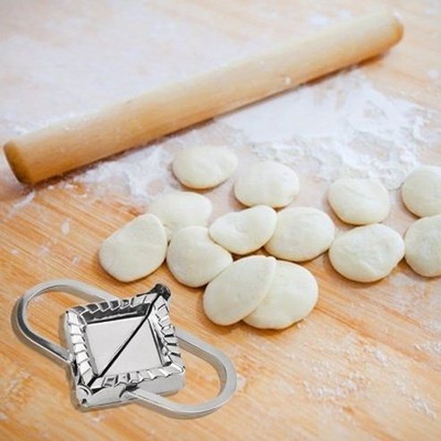 Manual Steel Ravioli Maker Pasta Molds & Stamps Silver Manual Steel Ravioli  Cake Mold Maker · Dondepiso