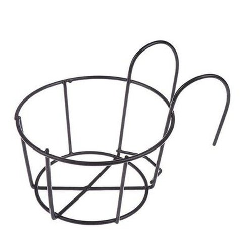 Round Hanging Pot Pot & Planter Liners Brown / 3 Round Hanging Iron Pot for Outdoor use · Dondepiso