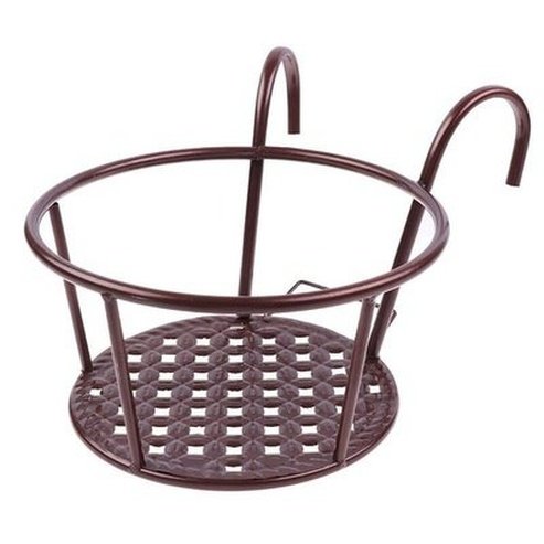 Round Hanging Pot Pot & Planter Liners Brown / 1 Round Hanging Iron Pot for Outdoor use  · Dondepiso