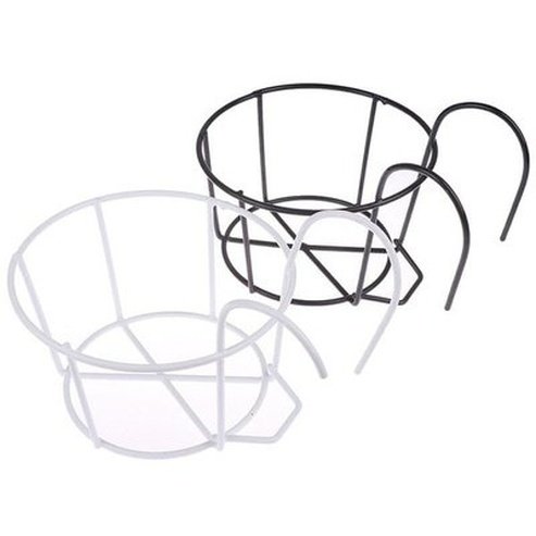 Round Hanging Pot Pot & Planter Liners Round Hanging Iron Pot for Outdoor use · Dondepiso