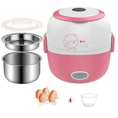 MINI Rice Cooker Rice Cookers pink / 110V / US MINI electric rice cooker with thermal heating · Dondepiso