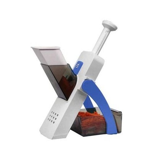 Safe Vegetable Slicer with Storage Basket